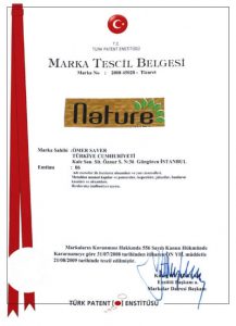 Nature Marka Tescili