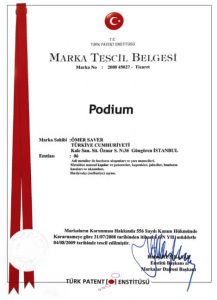 Podium Marka Tescili